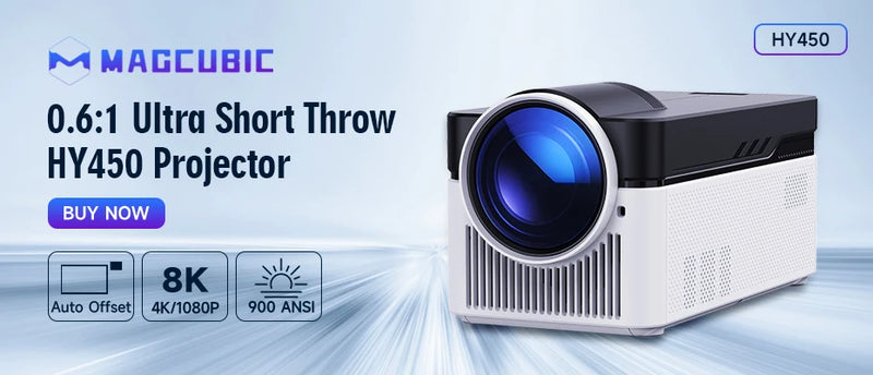 Super projetor Magcubic Projector HY300 Pro 4K Cinema