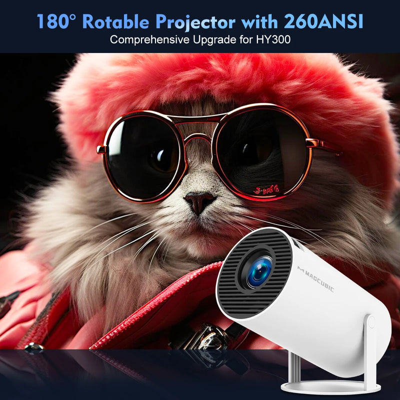 Super projetor Magcubic Projector HY300 Pro 4K Cinema